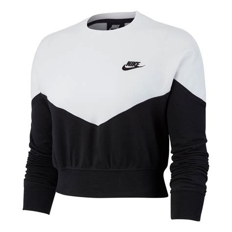 nike sweatshirt schwarz weiß damen|Damen Sweatshirts .